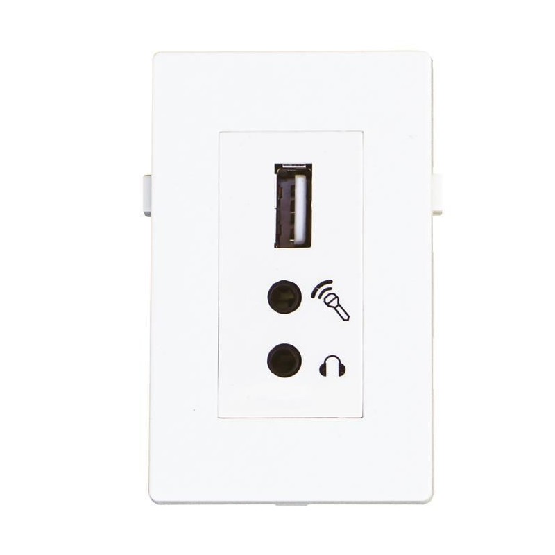 Garbot USB2.0+2x Mini Jack Module.